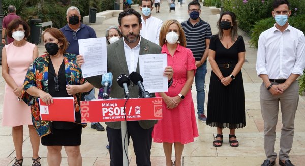 PSOE denuncia la falta de transparencia en el Ayuntamiento de Málaga