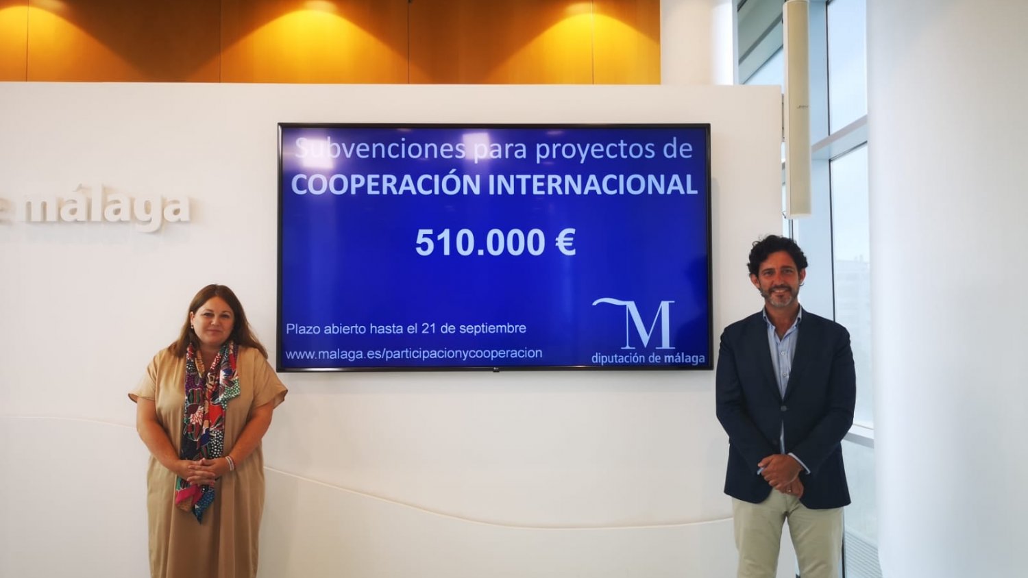 Diputación destina 510.000 euros para proyectos en materia de cooperación internacional