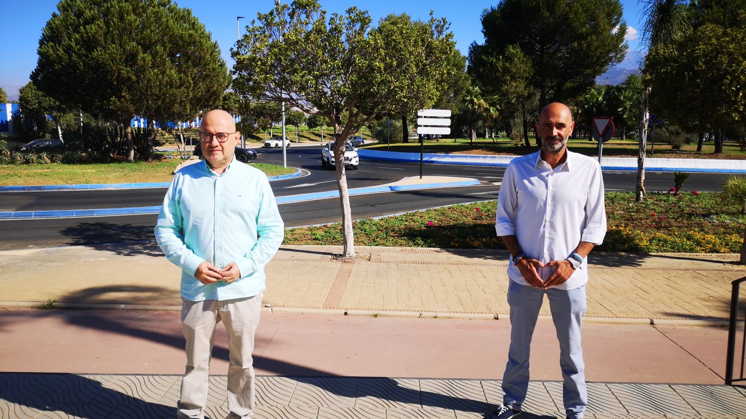 Torre del Mar reduce un 90% la siniestralidad en la glorieta de El Tomillar tras la remodelación