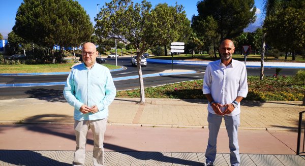 Torre del Mar reduce un 90% la siniestralidad en la glorieta de El Tomillar tras la remodelación