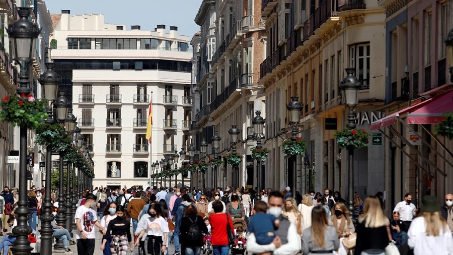 La provincia de Málaga está a punto de salir del riesgo extremo con una tasa de 276,5 casos