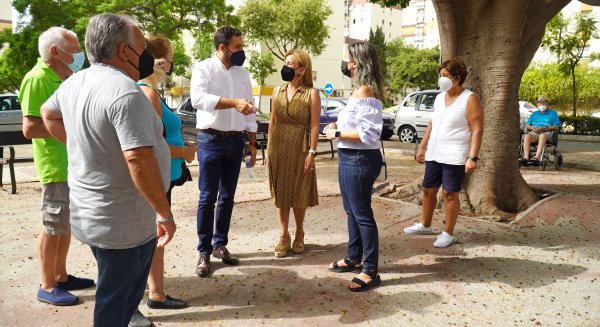 PSOE pide a De la Torre invertir en los distritos los 10 millones de euros pactados en el Presupuesto