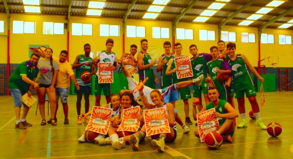 EBG Málaga acoge el programa España total #52: actitud, deportividad y compañerismo