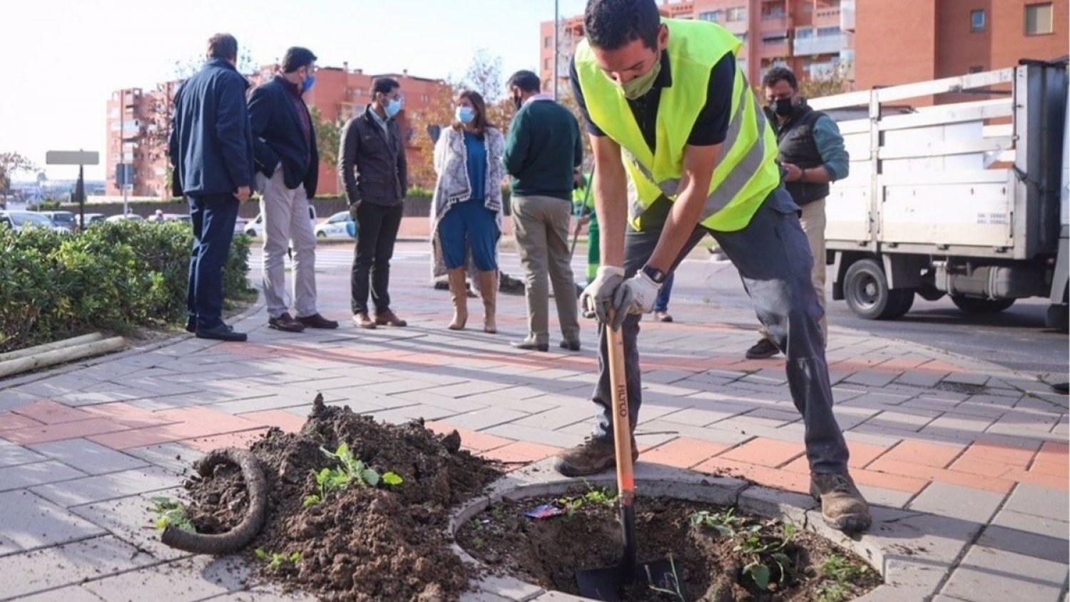 Unidas Podemos propone medidas para impulsar 'Barrios Verdes' frente a la emergencia climática