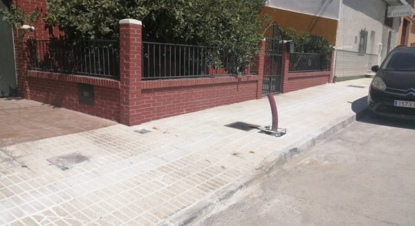 Finalizan las obras de canalización para el soterramiento del cableado en calle Bellavista de Vélez-Málaga