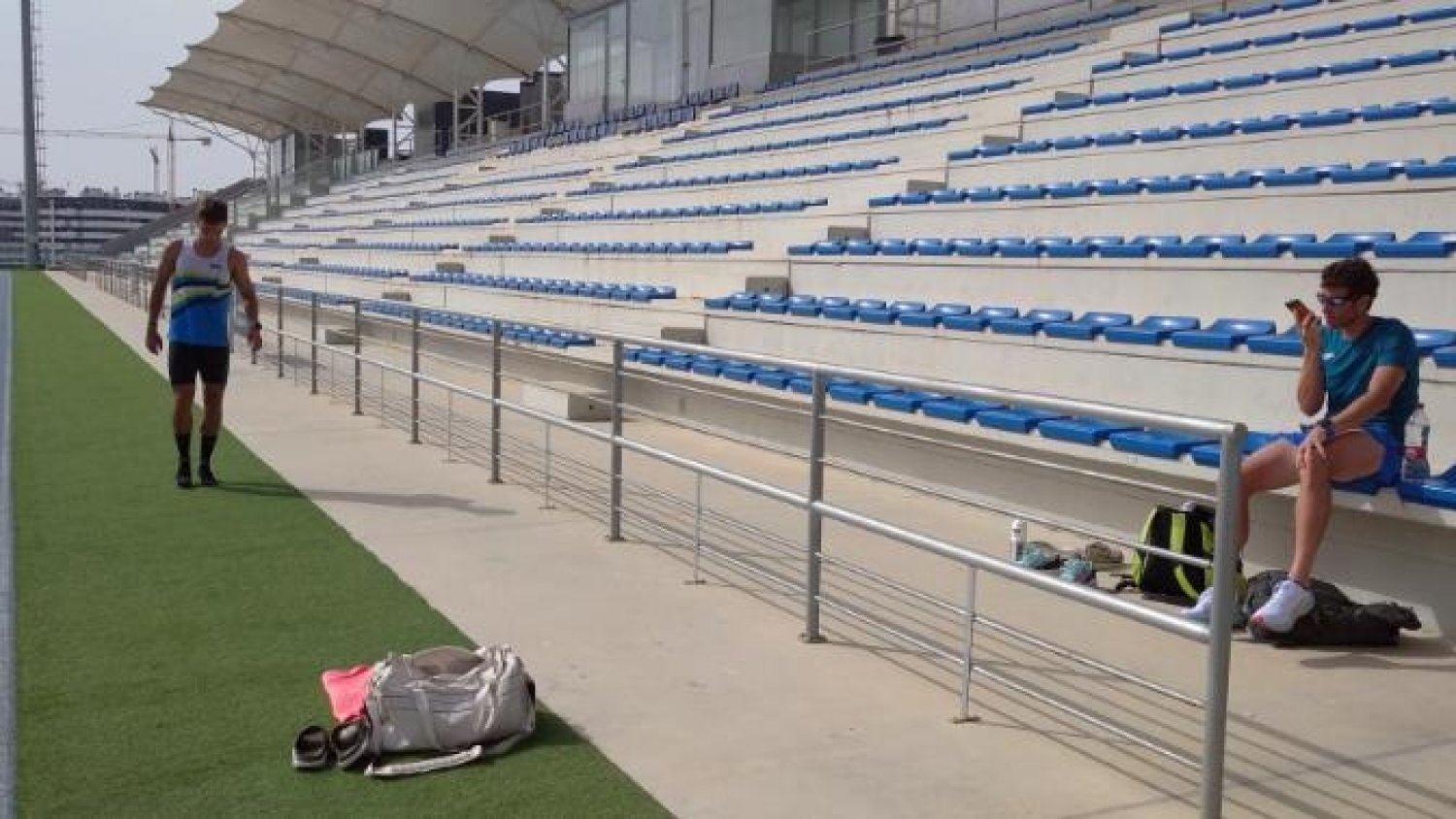 El atleta “Jota” se prepara en Estepona para los Juegos Paralímpicos de Tokio 2020