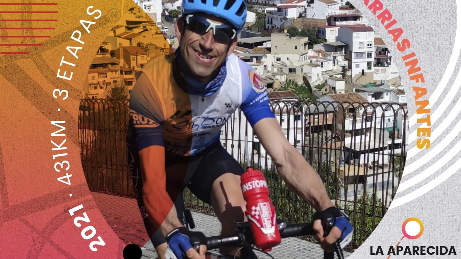 Rincón de la Victoria es el punto de partida del reto de Carlos Sarrias `Pedalea tus sueños´
