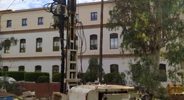 Comienzan las catas para realizar el estudio geotécnico de los terrenos del nuevo hospital de Málaga