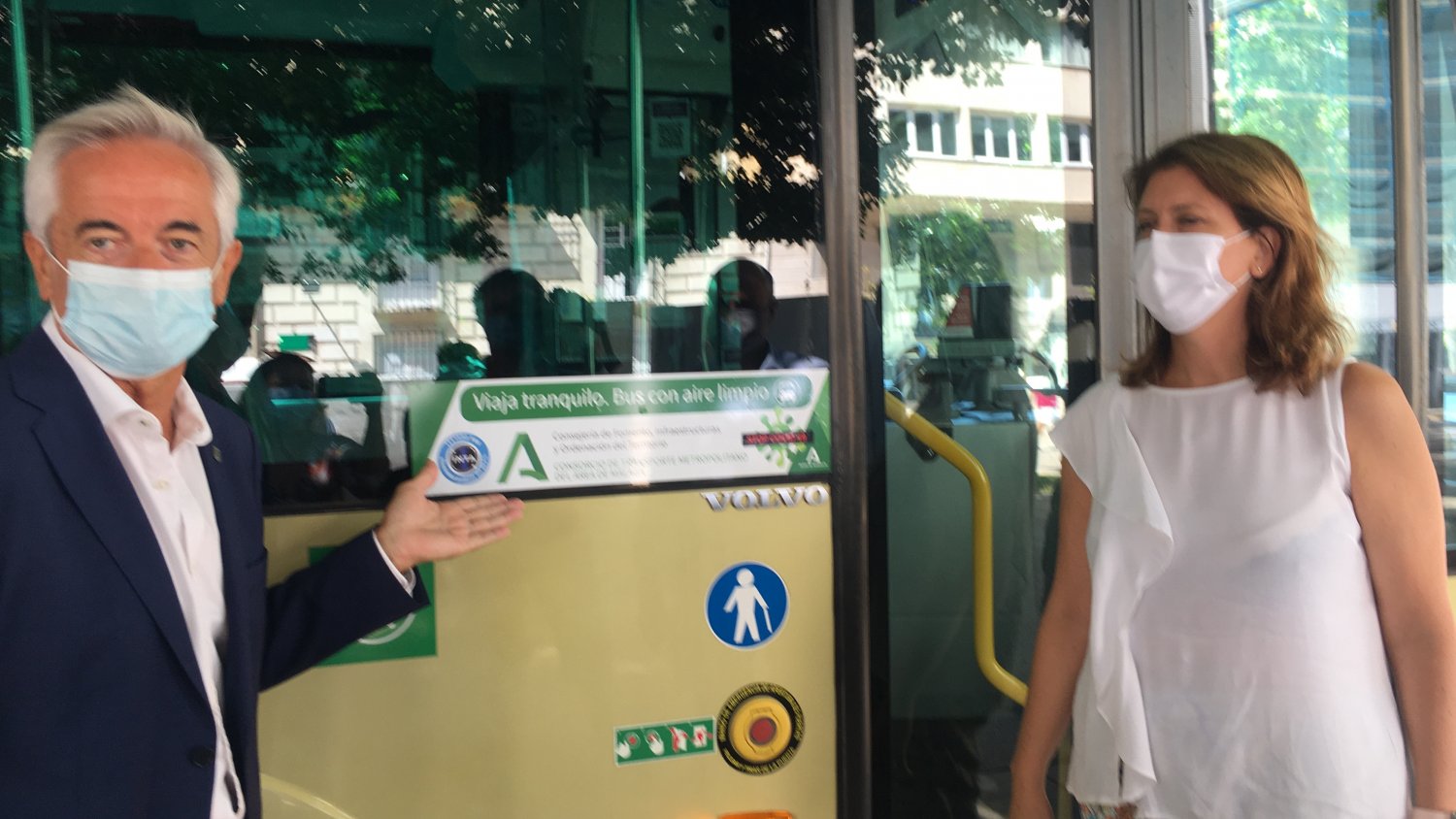La Junta instala filtros purificadores de aire en todos los autobuses del Consorcio de Transportes