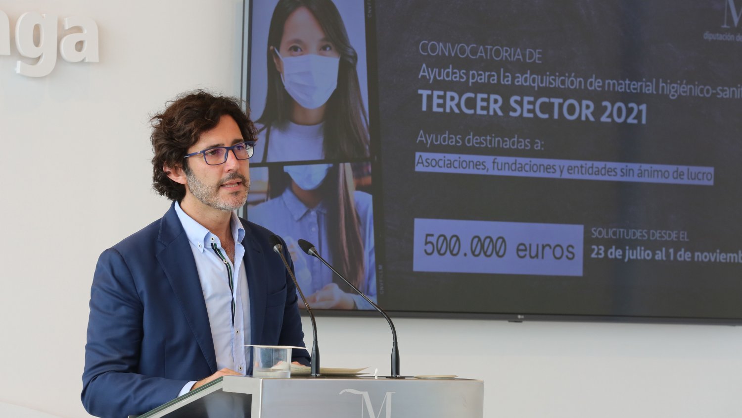 Diputación destina medio millón de euros para dar material sanitario a las entidades sociales