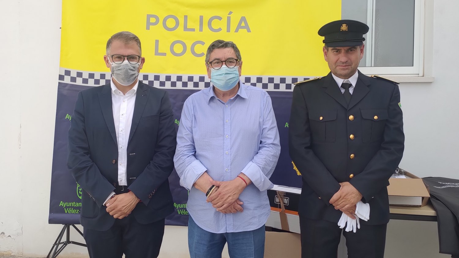 La Policía Local de Vélez-Málaga dispone de nuevo equipamiento de trabajo