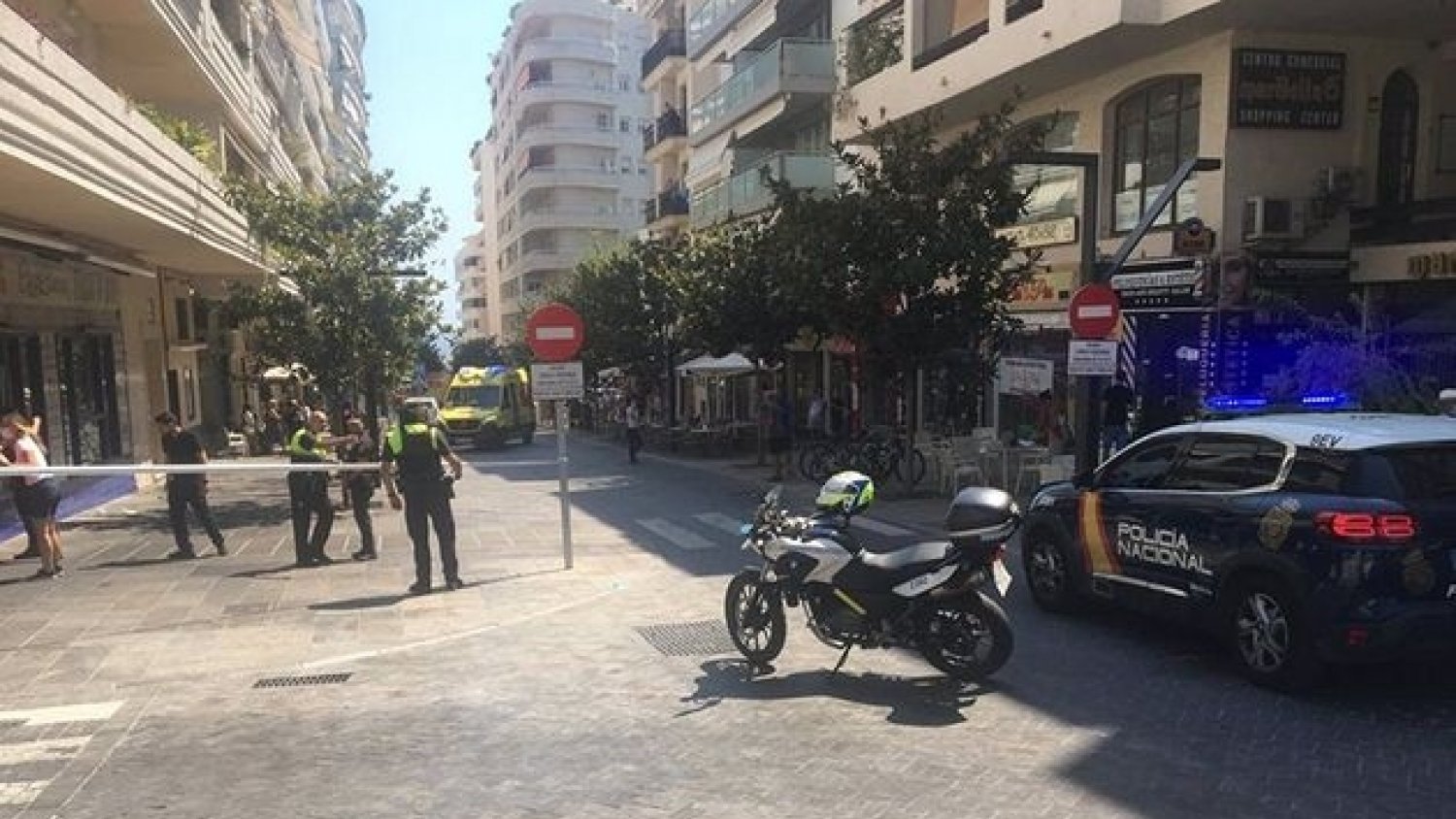 Once heridos en un atropello múltiple en una zona de terrazas en Marbella
