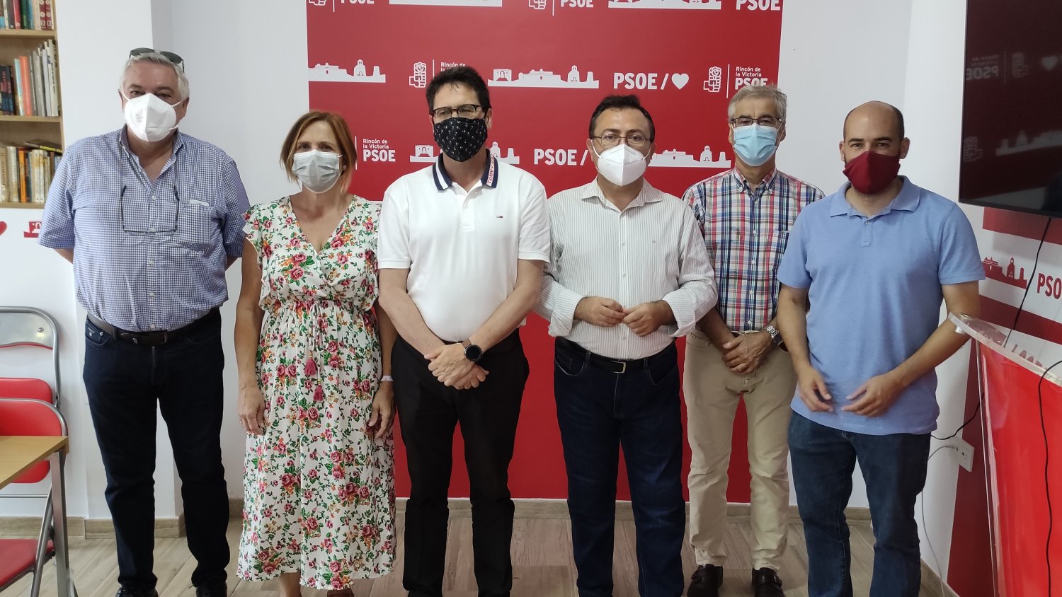 PSOE destaca el compromiso de Pedro Sánchez con Rincón de la Victoria