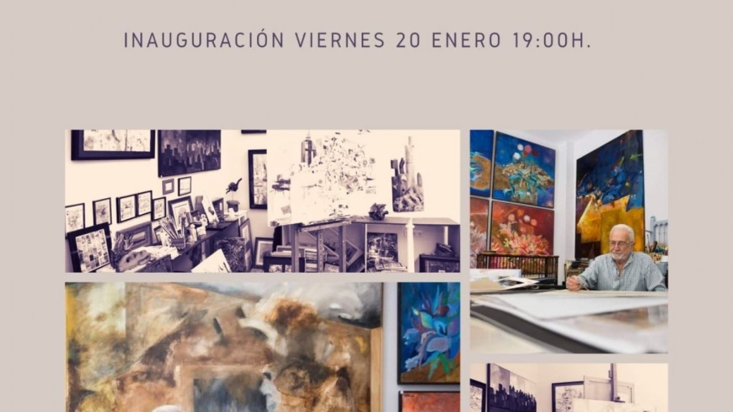 El Centro Cultural Cortijo Miraflores alberga la exposición del pintor Francisco Selva