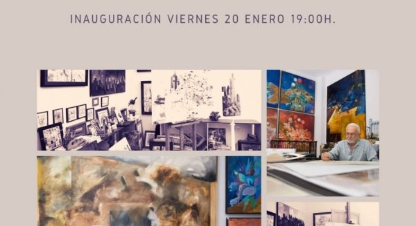 El Centro Cultural Cortijo Miraflores alberga la exposición del pintor Francisco Selva