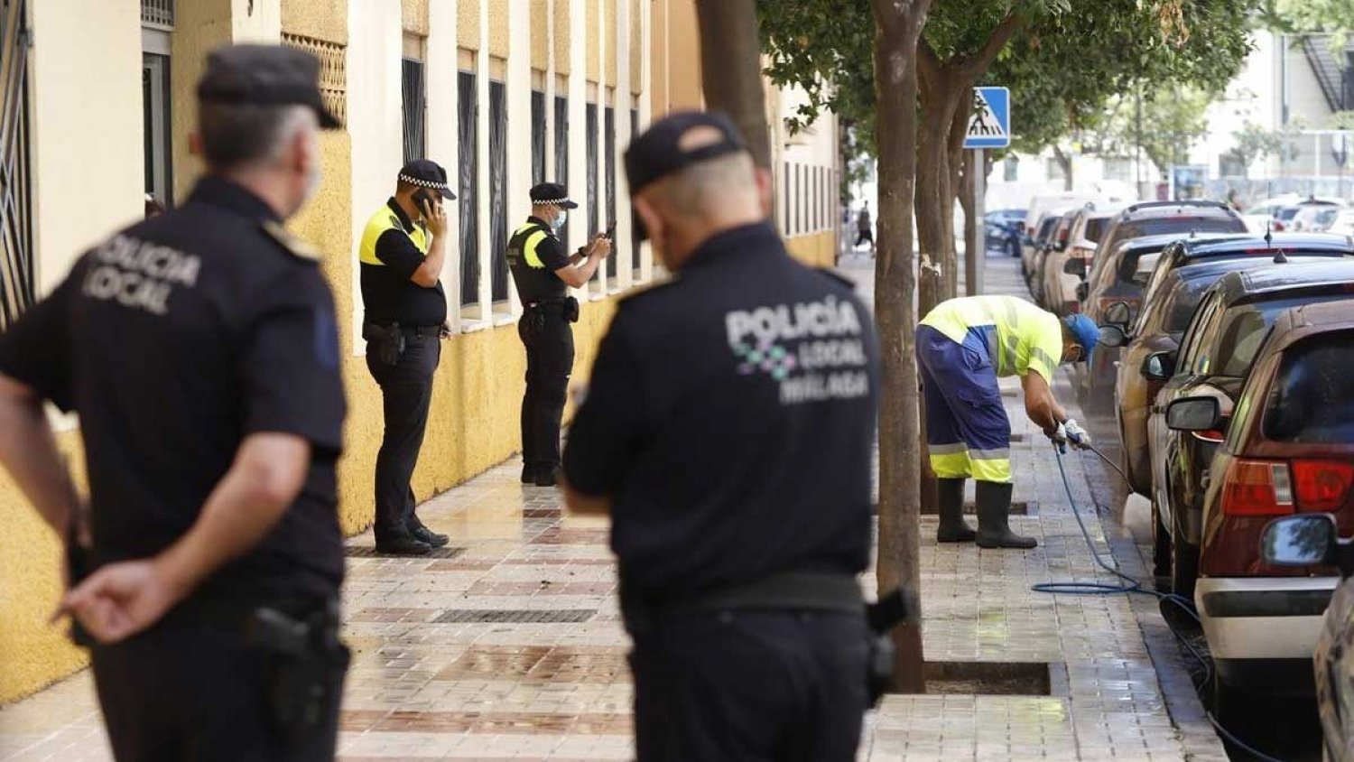 Un hombre mata a su pareja con una escopeta a las puertas de un colegio de Málaga