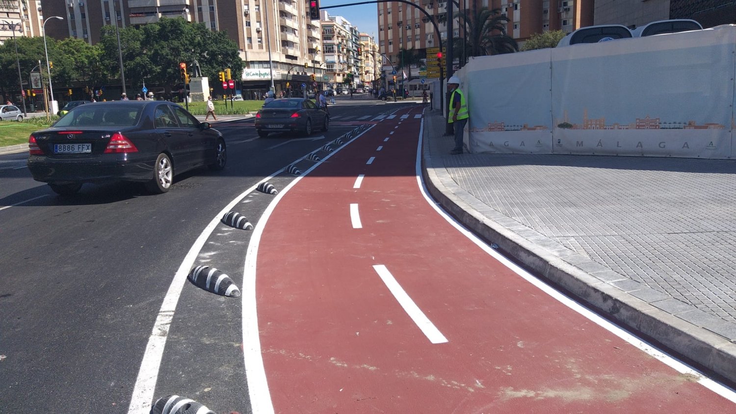 Finalizan las obras de reurbanización del Metro de Málaga en Armengual de la Mota