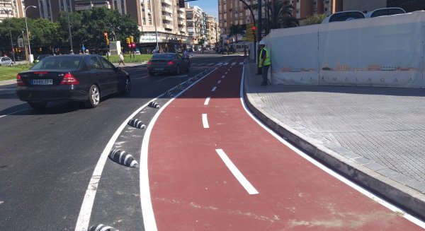 Finalizan las obras de reurbanización del Metro de Málaga en Armengual de la Mota