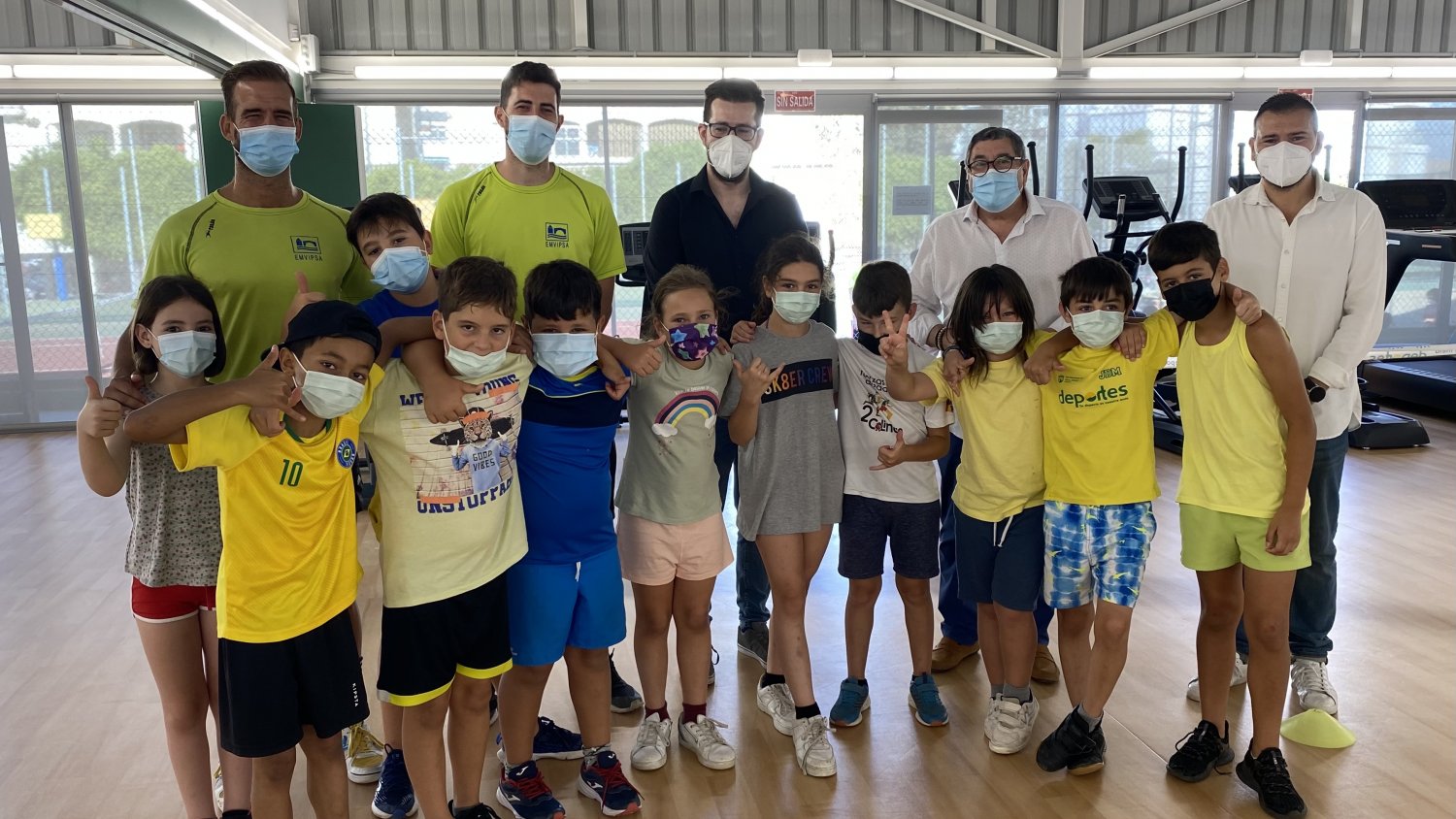 Cuatrocientos menores de Vélez-Málaga participan en los campamentos lúdico-deportivos de verano