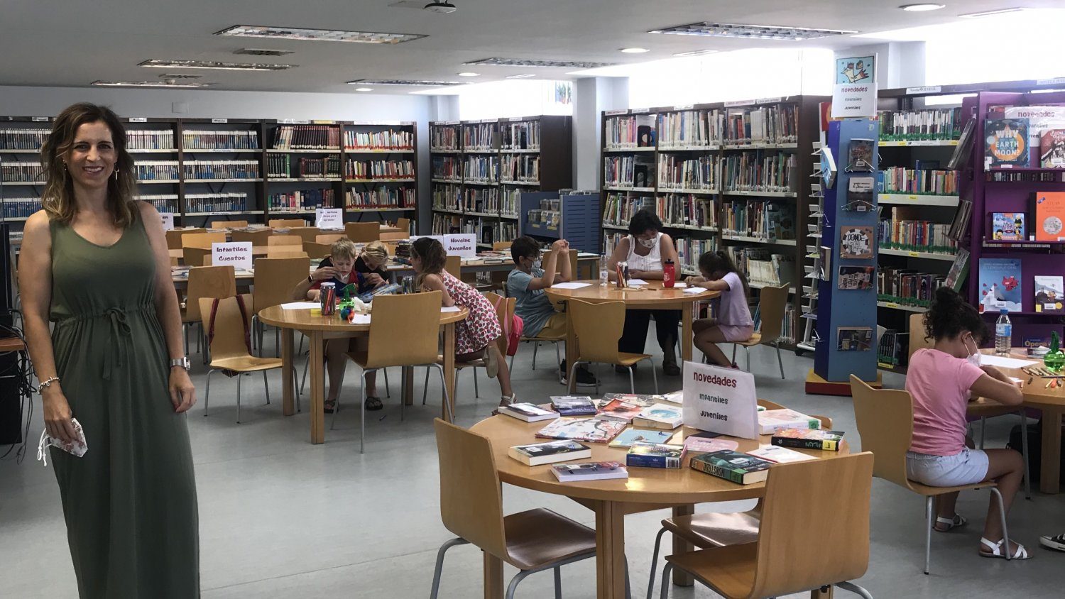 La Biblioteca Provincial de Málaga retoma las actividades presenciales para el público infantil