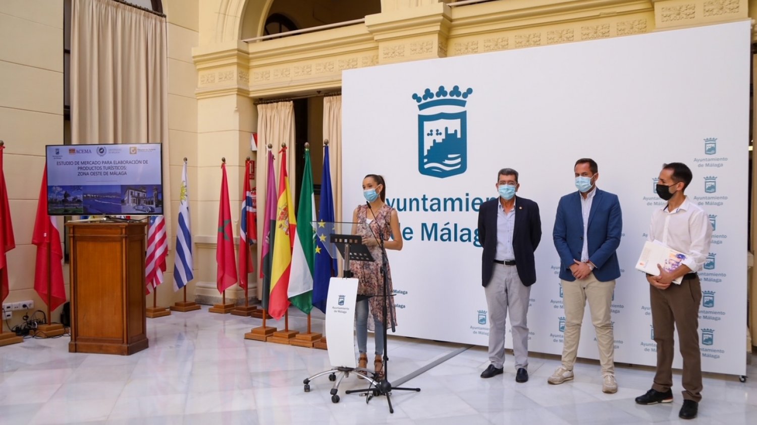 El Ayuntamiento, la facultad de Turismo y Acema impulsan un proyecto turístico en carretera Cádiz