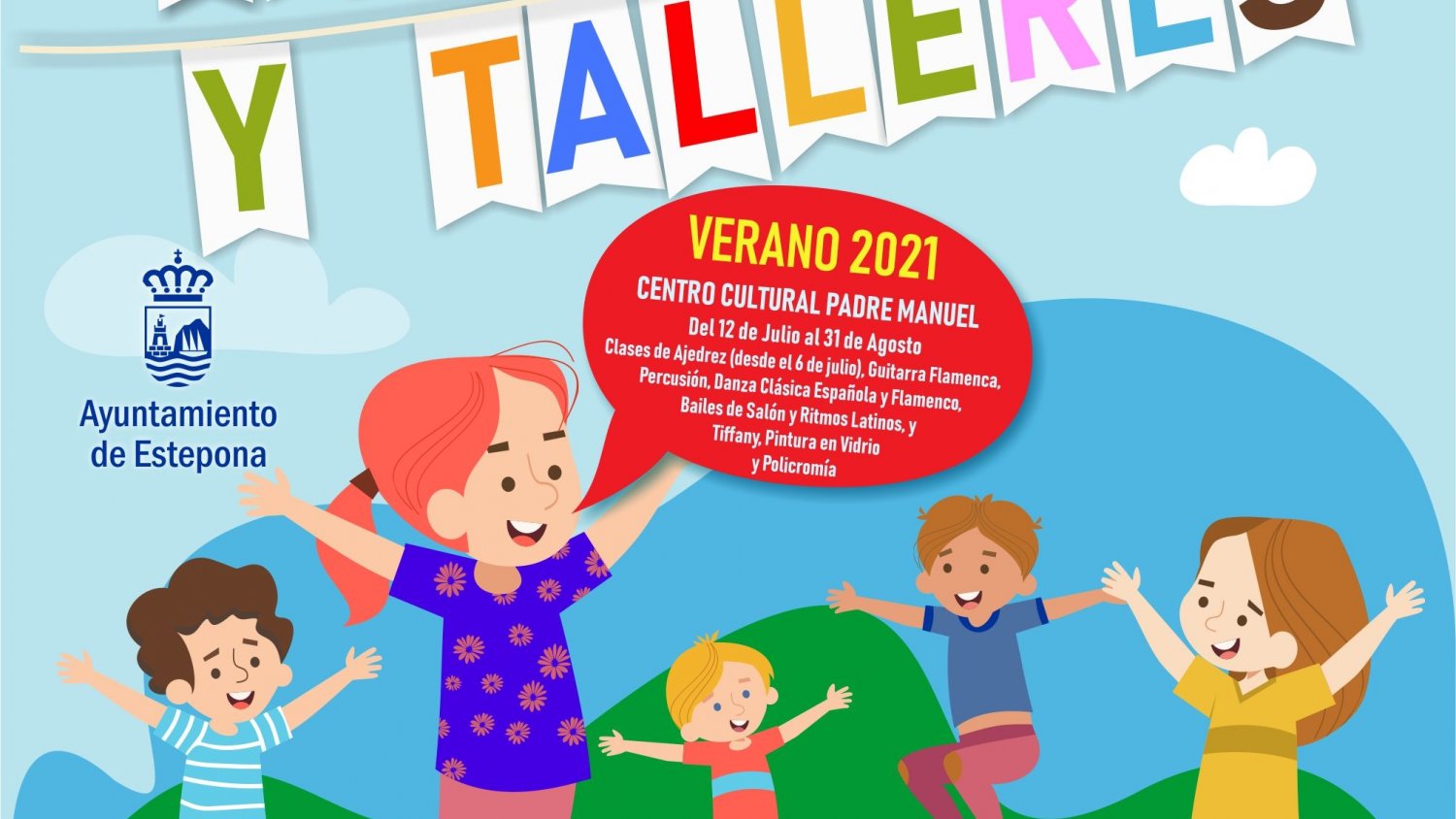 Estepona abre el plazo de inscripción en los Cursos de Verano de la Delegación Cultura