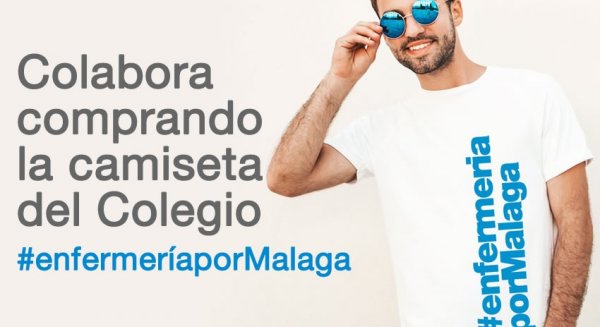 El Colegio de Enfermería de Málaga vebde una camiseta solidaria para recaudar fondos sociales