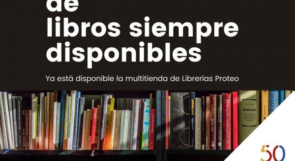 La Librería Proteo dispone de tres millones de libros en su nuevo ecommerce
