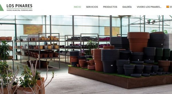 El Vivero municipal Los Pinares de Torremolinos estrena página web
