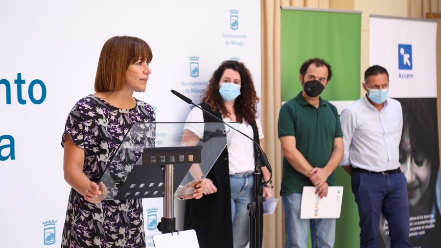 Málaga presenta el centro de acogida de refugiados sin protección internacional