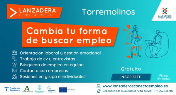 Últimos días para apuntarse a la nueva Lanzadera Conecta Empleo de Torremolinos