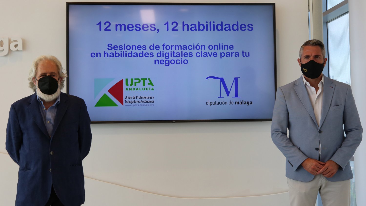 Diputación y UPTA forman en habilidades digitales a los autónomos de Málaga