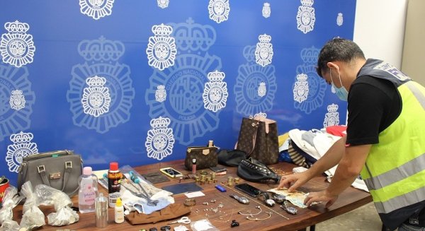 Desarticulada en Málaga una organización criminal más activas de Europa en robos en domicilios