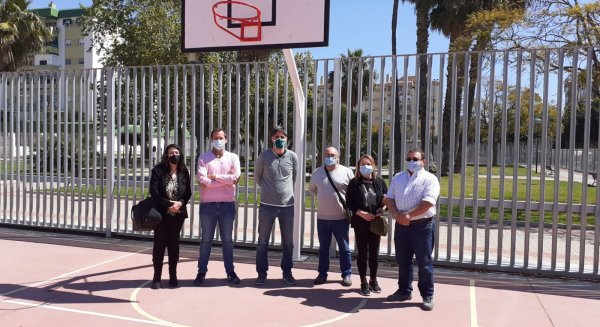 EBG Málaga amplía sus zonas de entrenamiento con una pista en la barriada Guindos-Selene