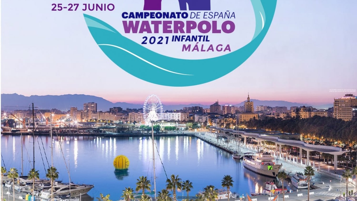 El CDW Málaga Inacua organiza el Campeonato de España Infantil de Waterpolo de Clubes