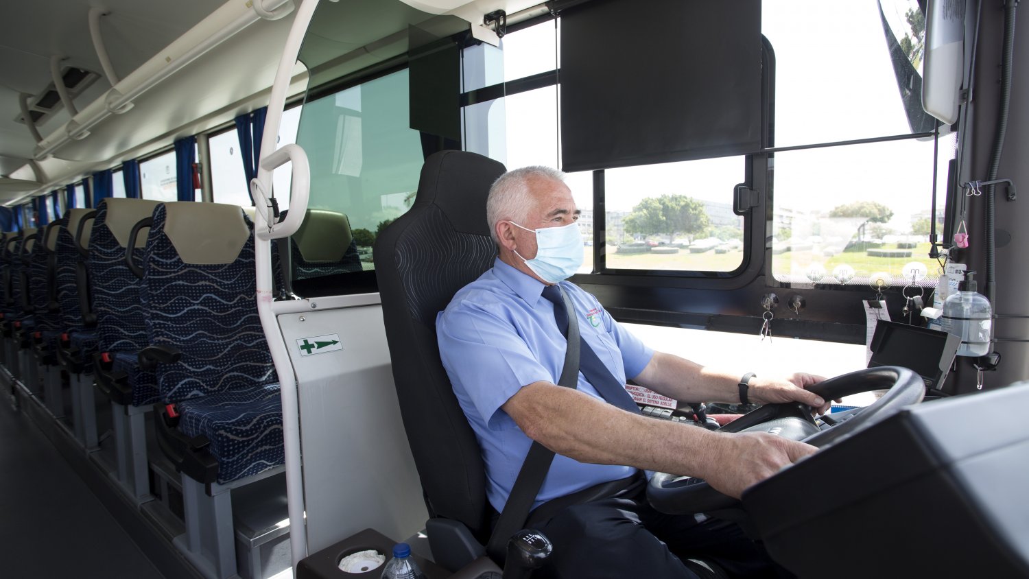 Más de 1.000 niños de Málaga participan en el concurso “Diviértete en bus” de seguridad vial