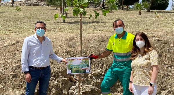 Antequera se adhiera a la campaña medioambiental “Un Árbol por Europa”
