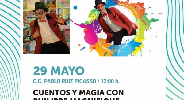 El Centro Cultural Pablo Ruiz Picasso acoge el espectáculo del artista Jesús Tiracuentos