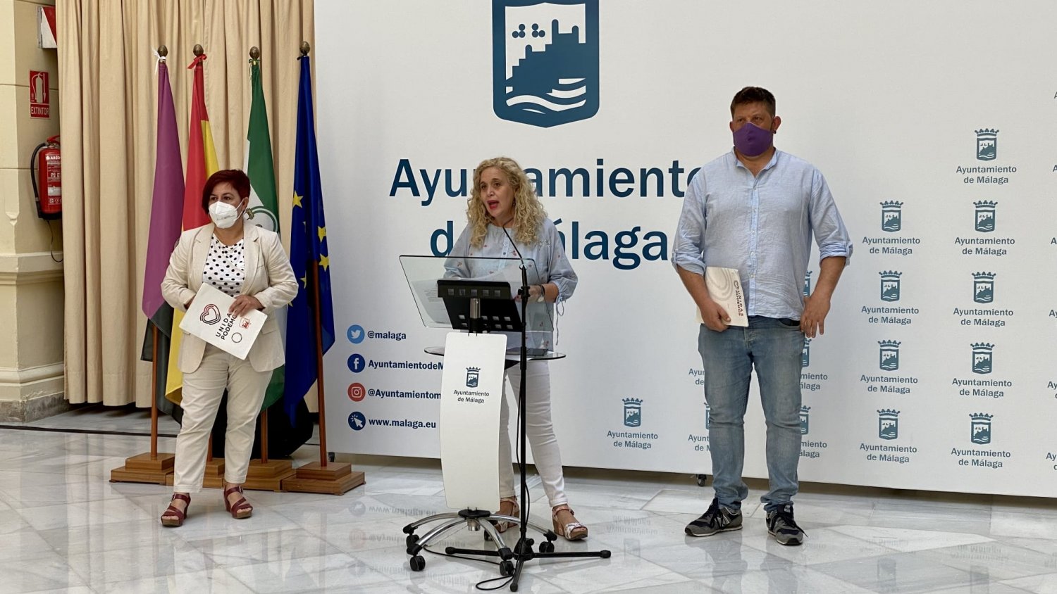 IU y Podemos plantean en el Pleno que la plaza de Merced quede libre de edificaciones