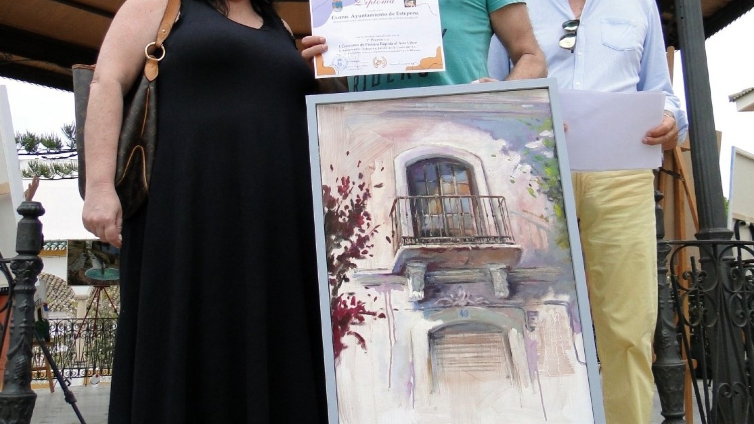 El Ayuntamiento de Estepona destaca el éxito del I Concurso de Pintura Rápida al Aire Libre