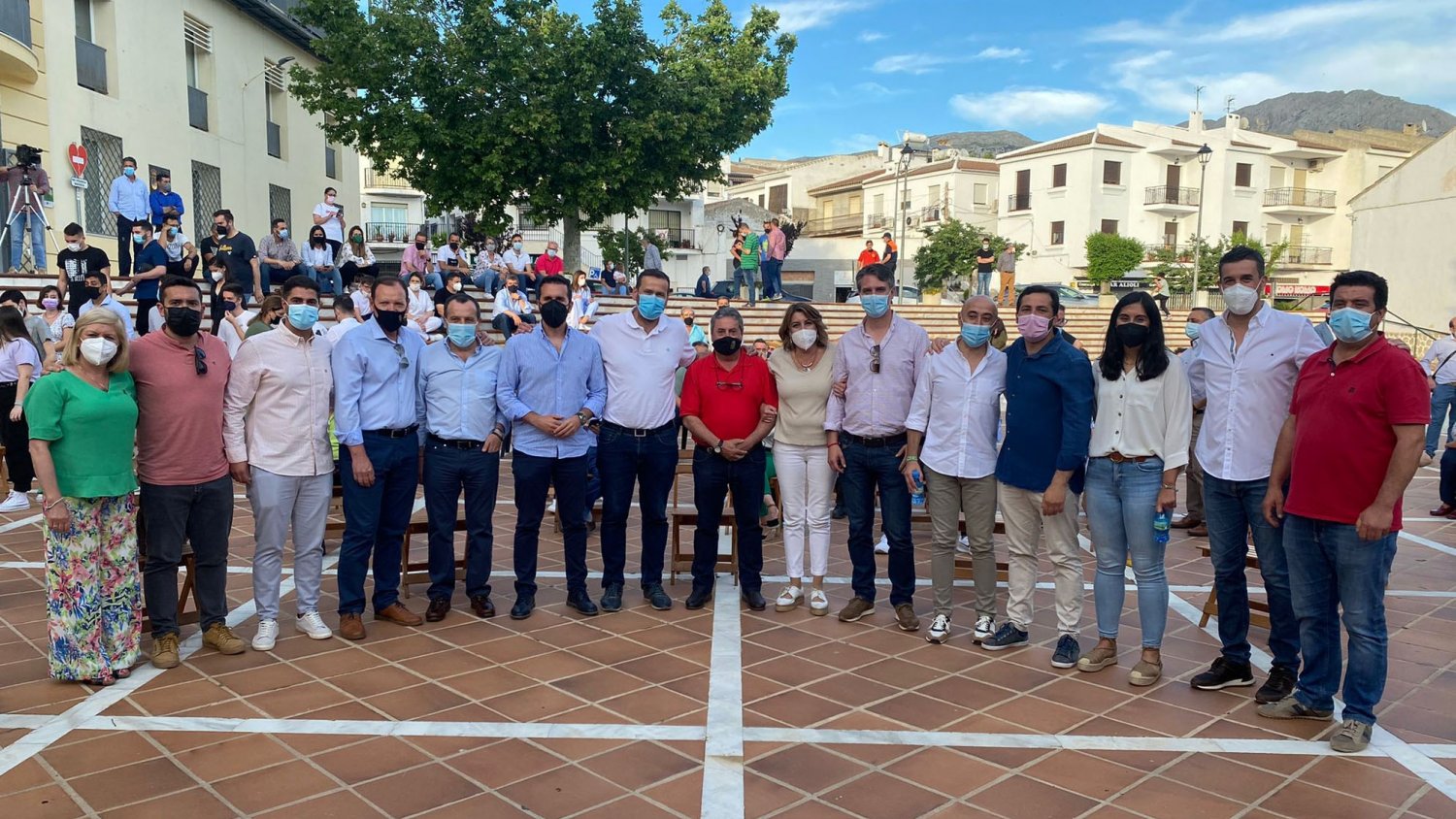 PSOE en la comarca Sierra Norte de Málaga muestra su apoyo a Susana Díaz