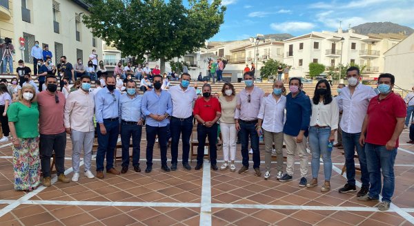 PSOE en la comarca Sierra Norte de Málaga muestra su apoyo a Susana Díaz