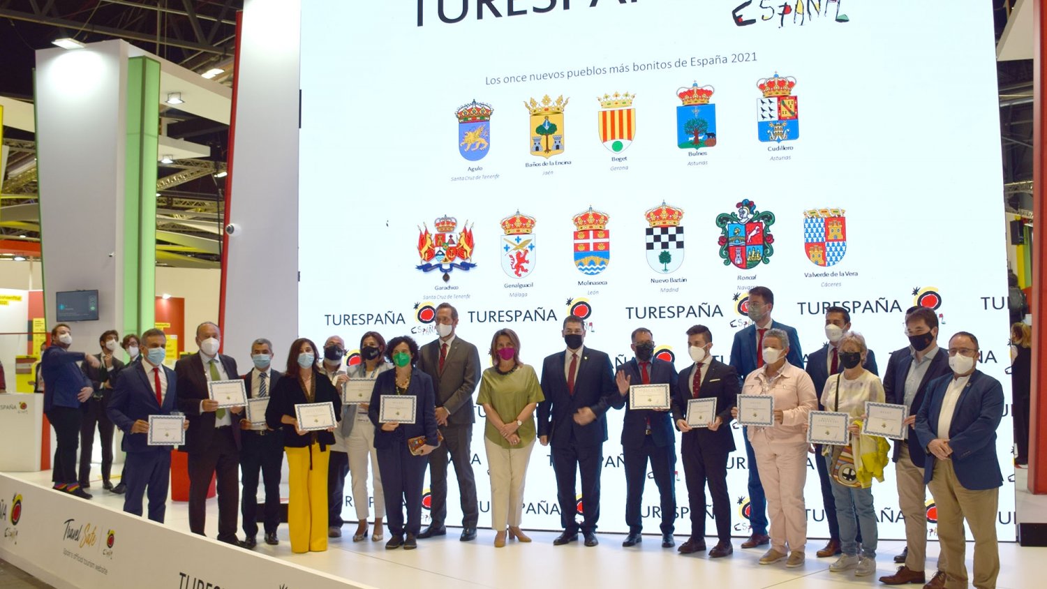 Genalguacil recibe su acreditación oficial como uno de los Pueblos más Bonitos de España