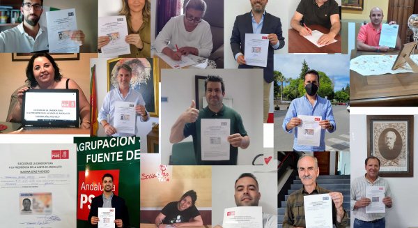 Alcaldes y secretarios generales de Antequera y Guadalteba avalan a Susana Díaz como candidata