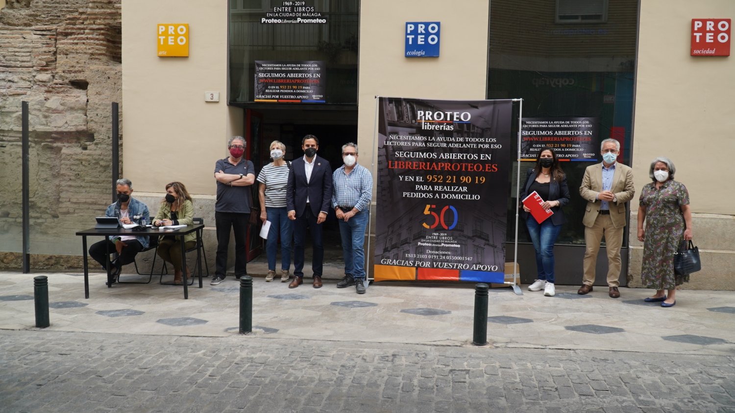 PSOE propone al Ayuntamiento la promoción de editoriales malagueñas en bibliotecas municipales