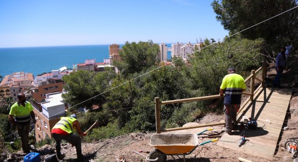 Puesta en marcha del proyecto que unirá el Cementerio Inglés con el Castillo de Gibralfaro