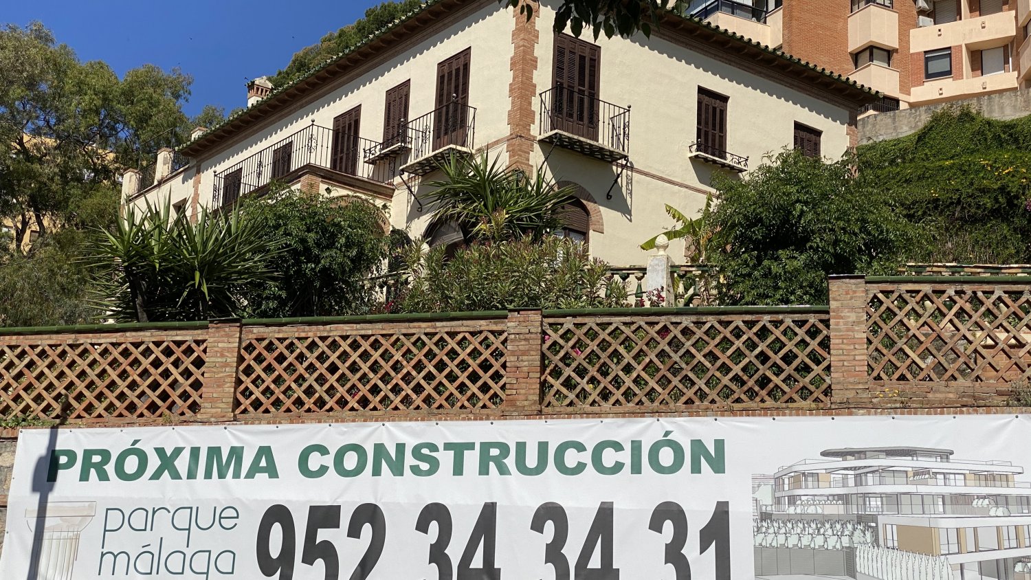 IU y Podemos piden proteger el inmueble ‘Villa La Atalaya’ de Málaga ante el riesgo de demolición