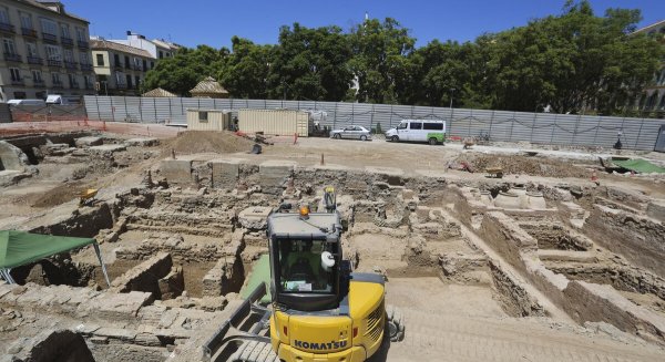 De la Torre deja en manos de la Junta los restos arqueológicos encontrados en Málaga