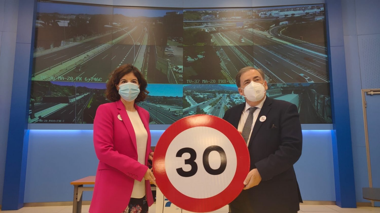 Teófilo Ruiz destaca que la limitación de velocidad en tramos urbanos a 30 km/h salvará vidas