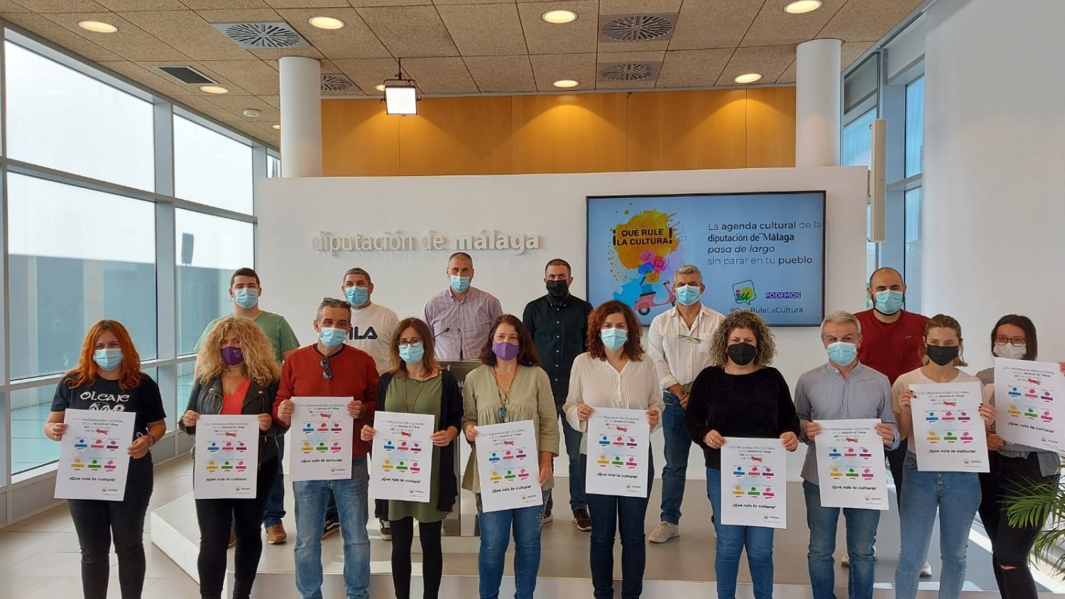 IU y Podemos impulsan la campaña #QueRuleLaCultura para llegar a los pueblos de la provincia